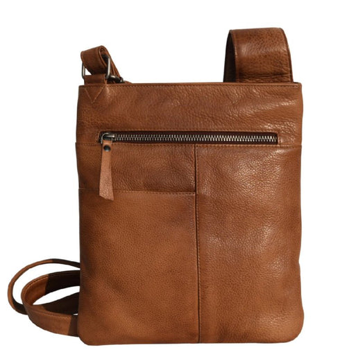 Athena Crossbody - latino - Cognac